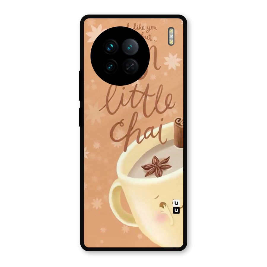 A Little Chai Metal Back Case for Vivo X90