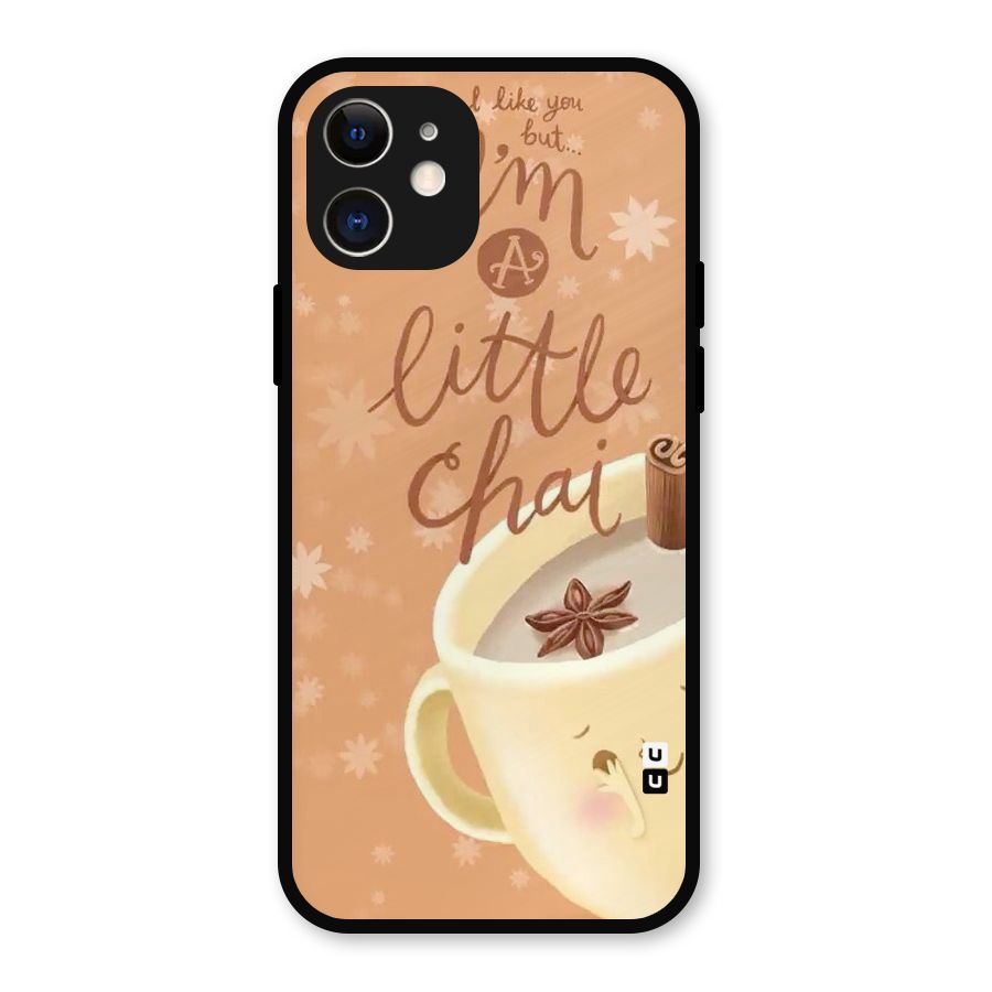A Little Chai Metal Back Case for iPhone 12