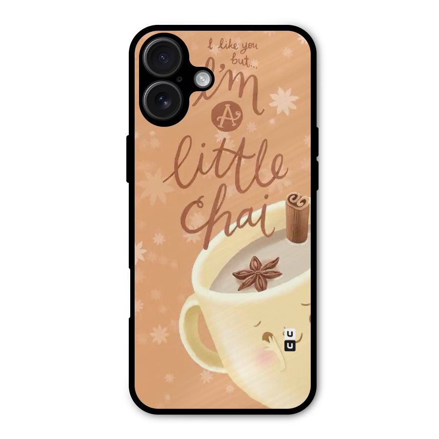 A Little Chai Metal Back Case for iPhone 16 Plus