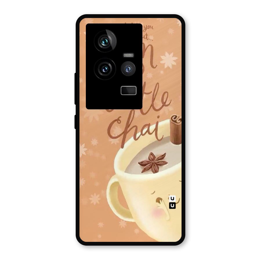 A Little Chai Metal Back Case for iQOO 11 5G