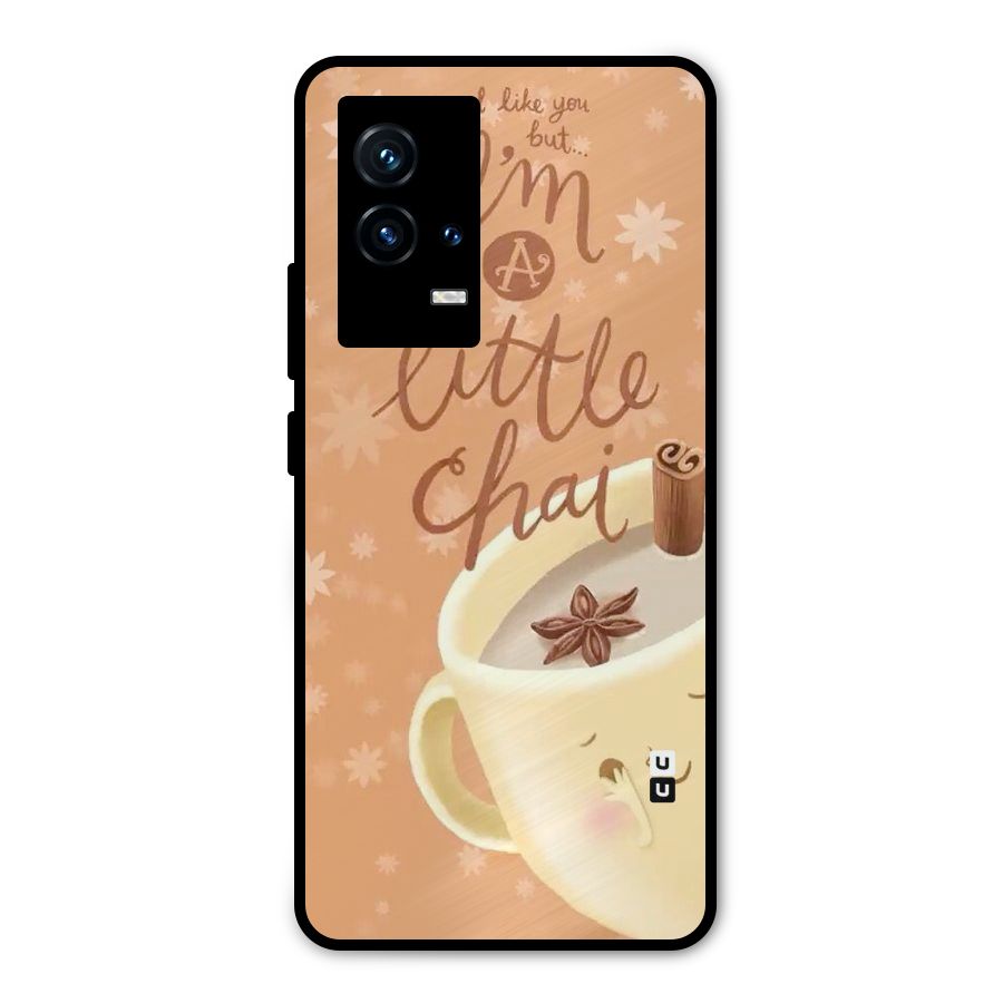A Little Chai Metal Back Case for iQOO 9 5G