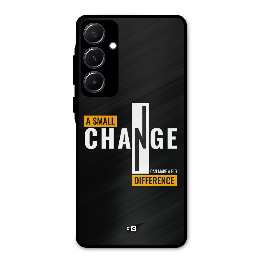 A Small Change Metal Back Case for Galaxy A55