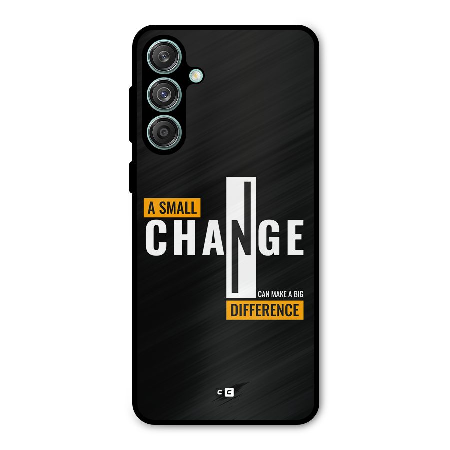 A Small Change Metal Back Case for Galaxy M55 5G