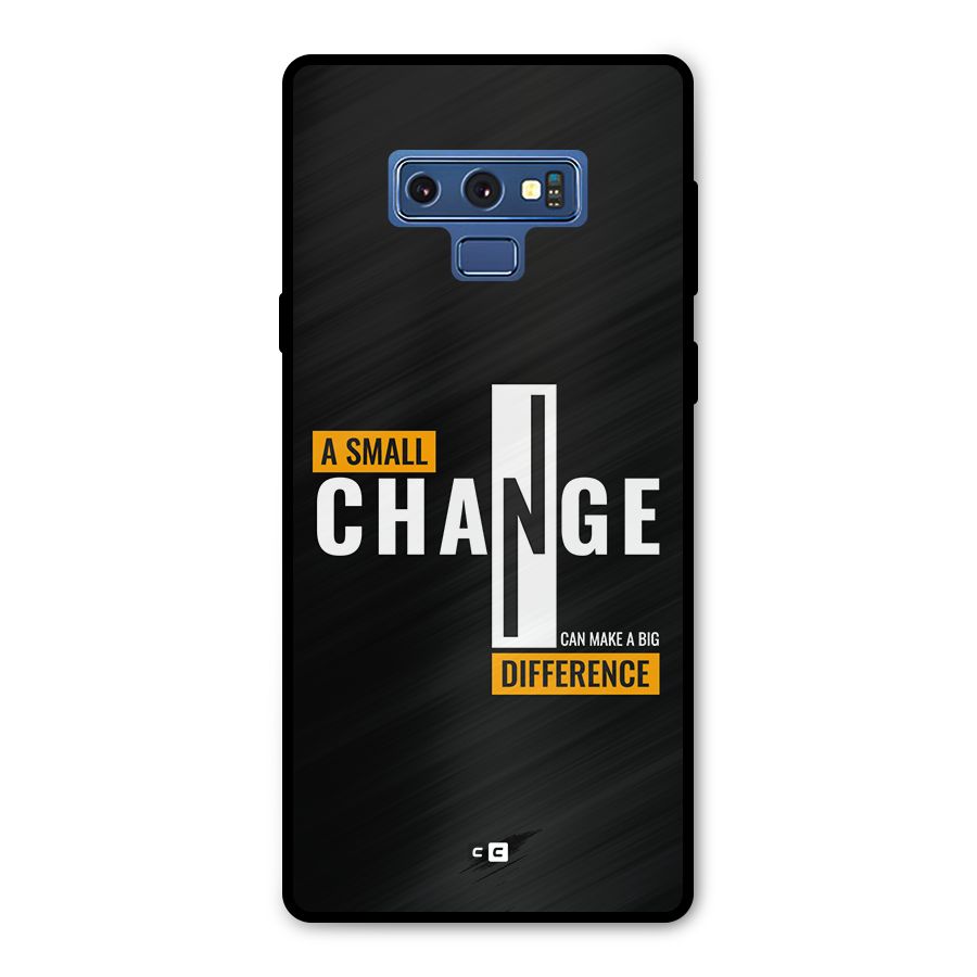 A Small Change Metal Back Case for Galaxy Note 9