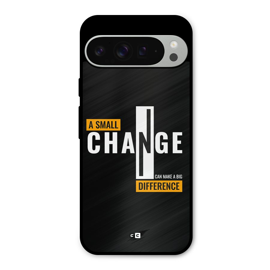 A Small Change Metal Back Case for Google Pixel 9 Pro XL