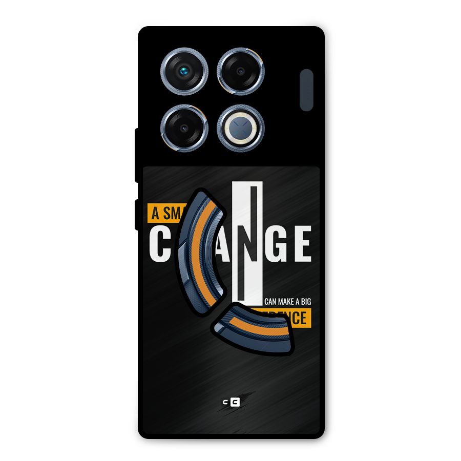A Small Change Metal Back Case for Infinix GT 20 Pro