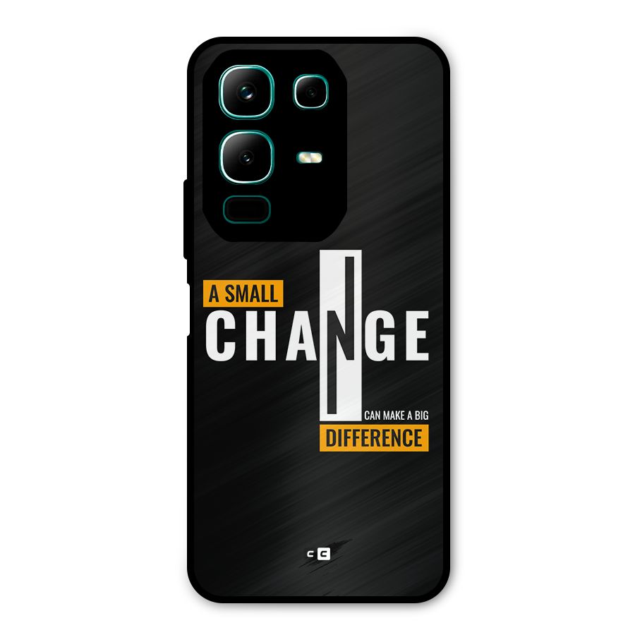 A Small Change Metal Back Case for Infinix Note 50x