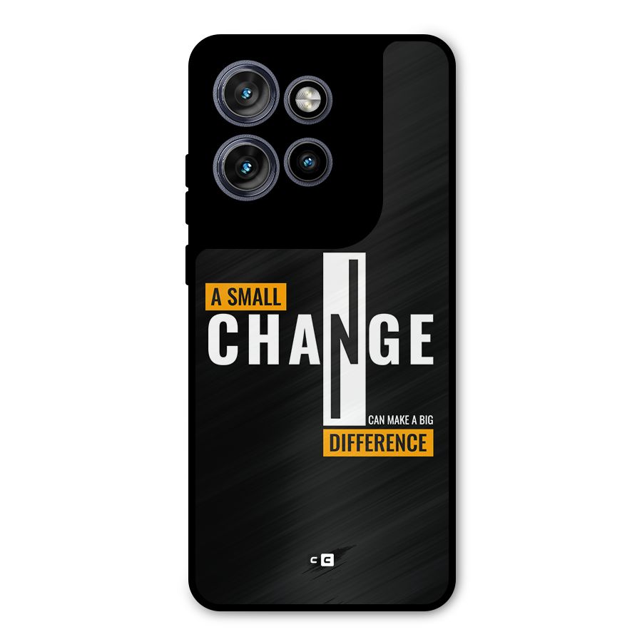 A Small Change Metal Back Case for Motorola Edge 50 Neo