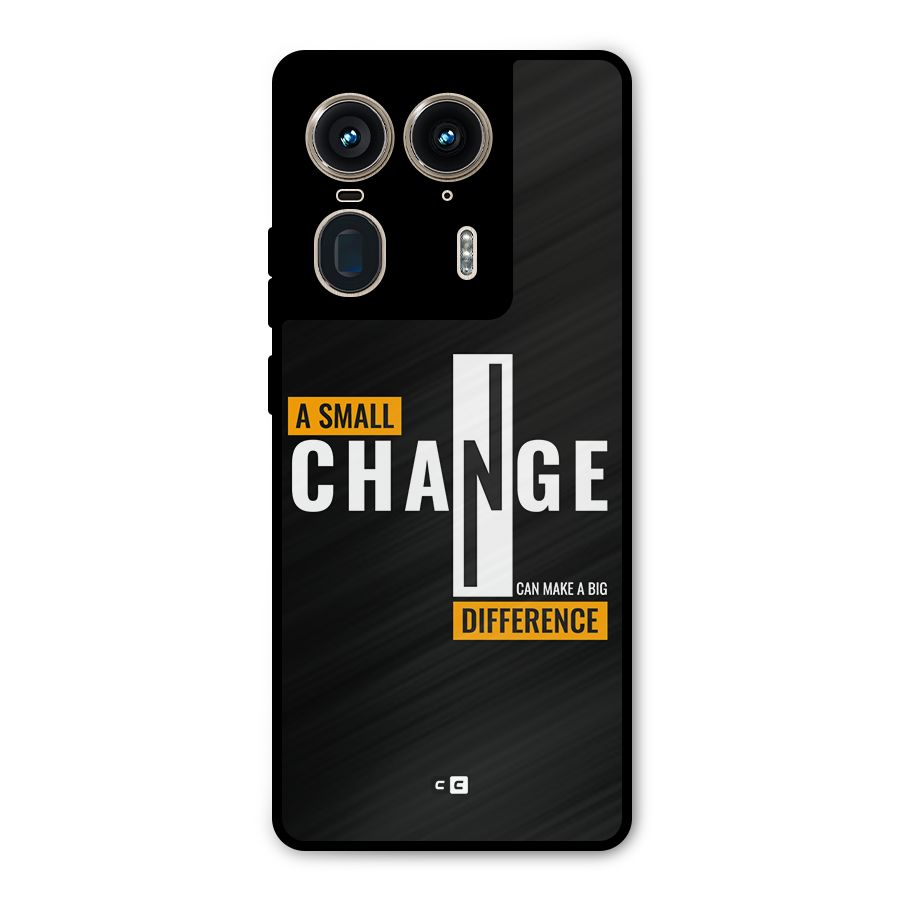 A Small Change Metal Back Case for Motorola Edge 50 Ultra