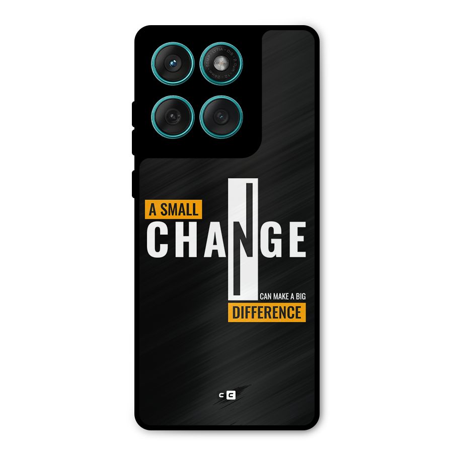 A Small Change Metal Back Case for Motorola Edge 60 Fusion