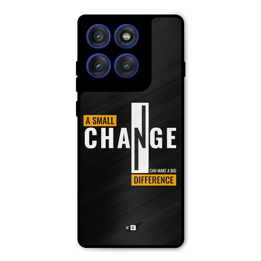 A Small Change Metal Back Case for Motorola Edge 60 Pro