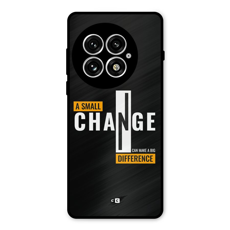 A Small Change Metal Back Case for OnePlus 13
