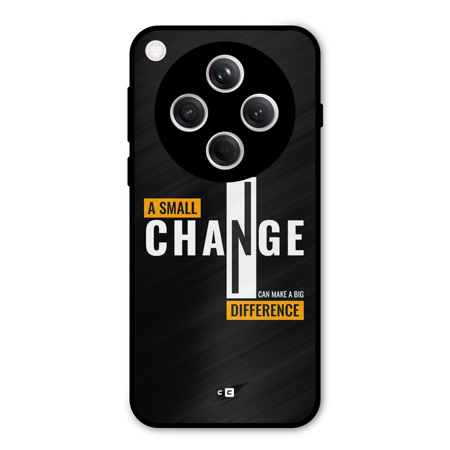A Small Change Metal Back Case for Oppo Find X8