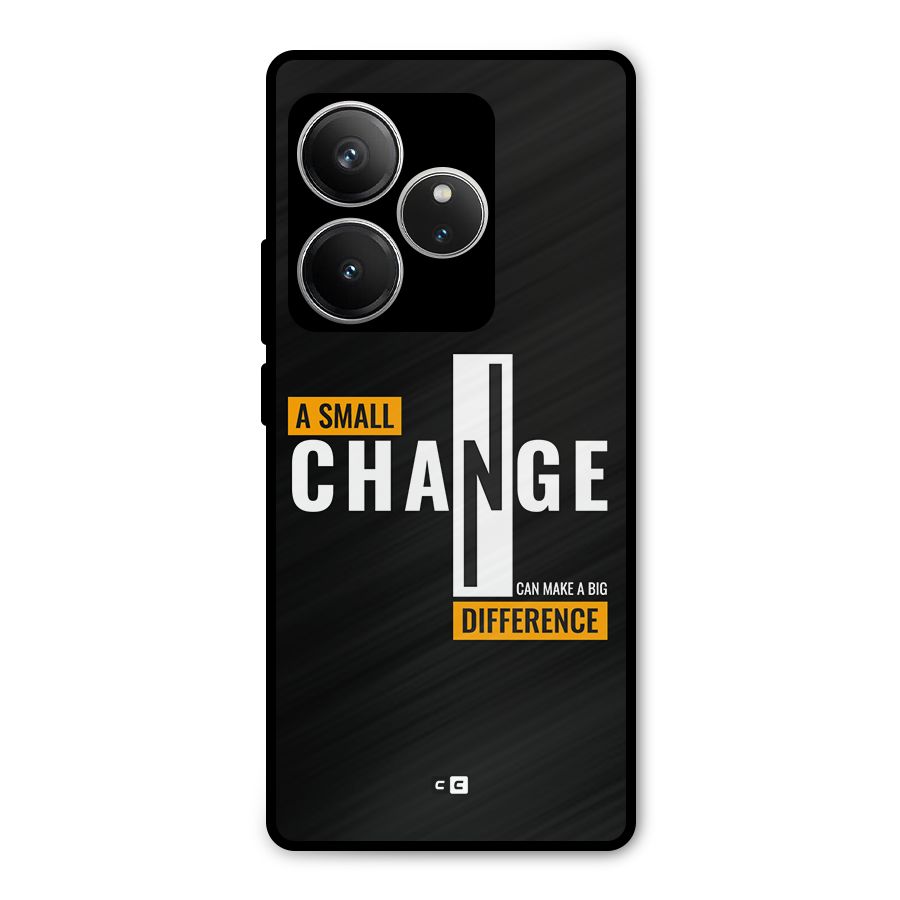 A Small Change Metal Back Case for Realme GT 6