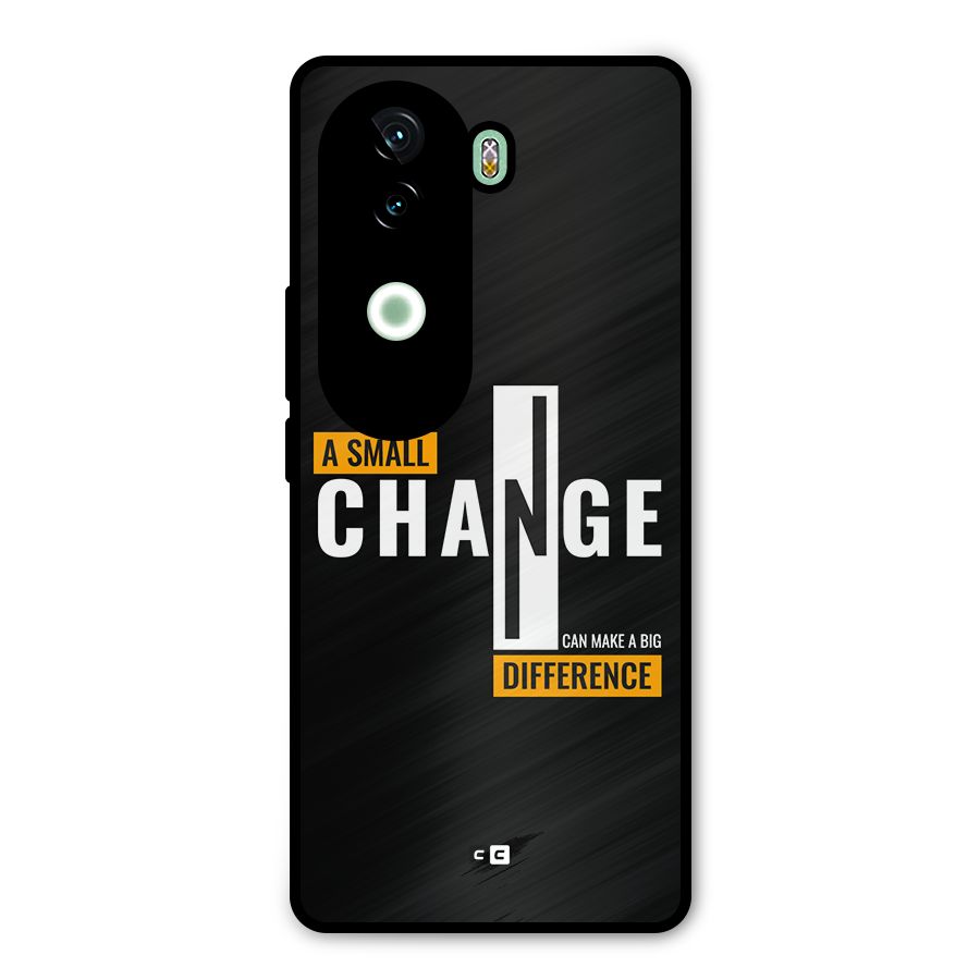 A Small Change Metal Back Case for Vivo V40e