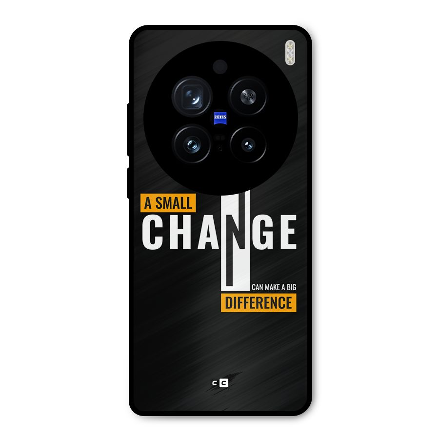 A Small Change Metal Back Case for Vivo X200 Pro