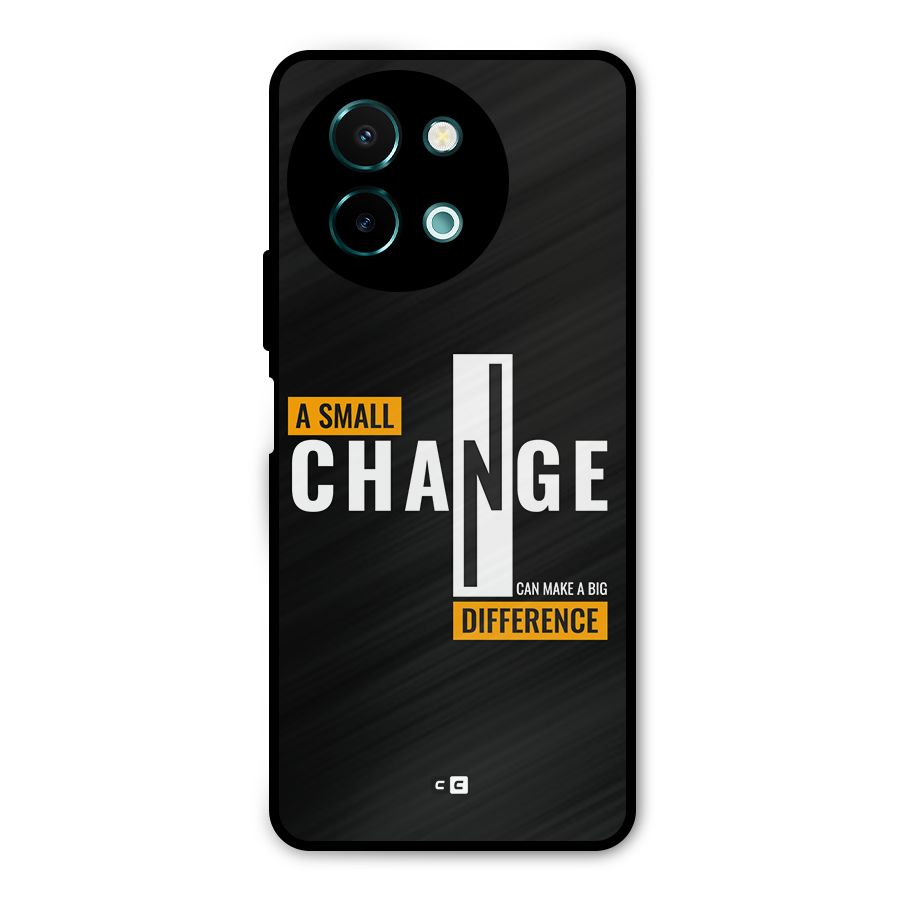 A Small Change Metal Back Case for Vivo Y58