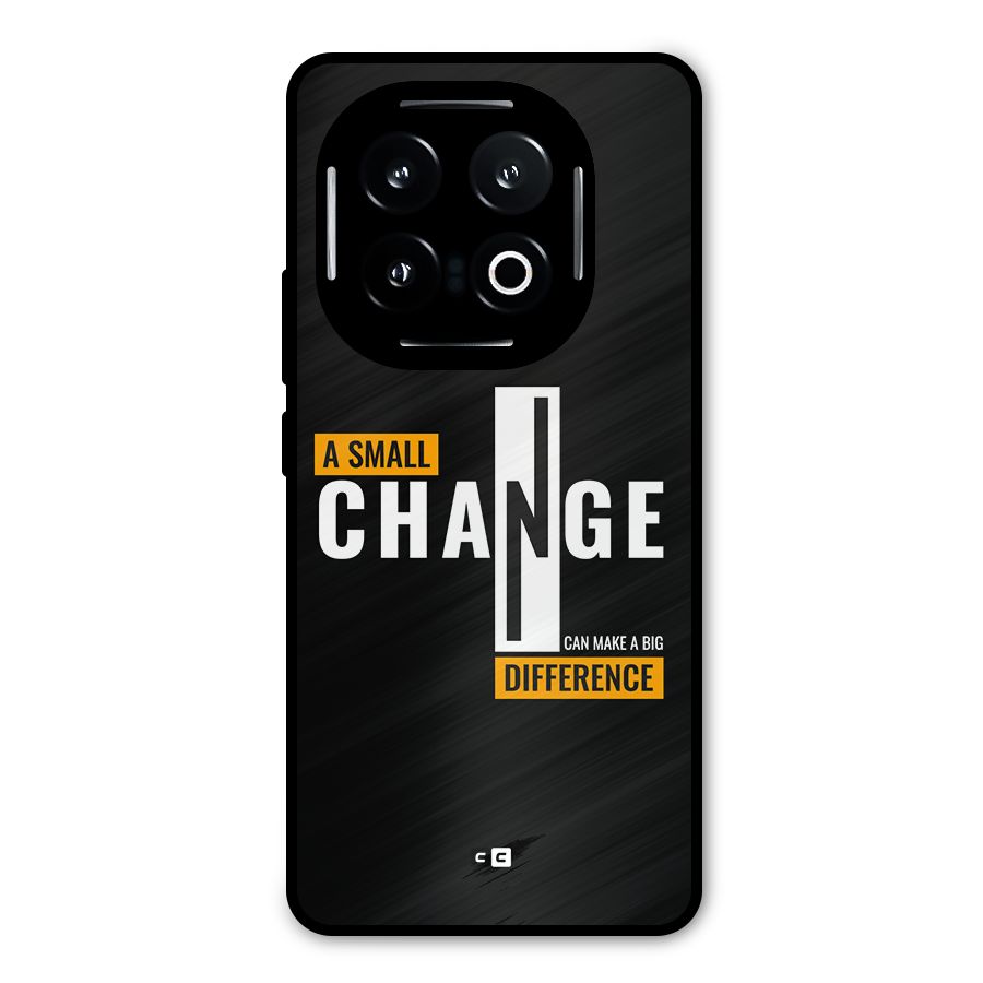 A Small Change Metal Back Case for iQOO 13
