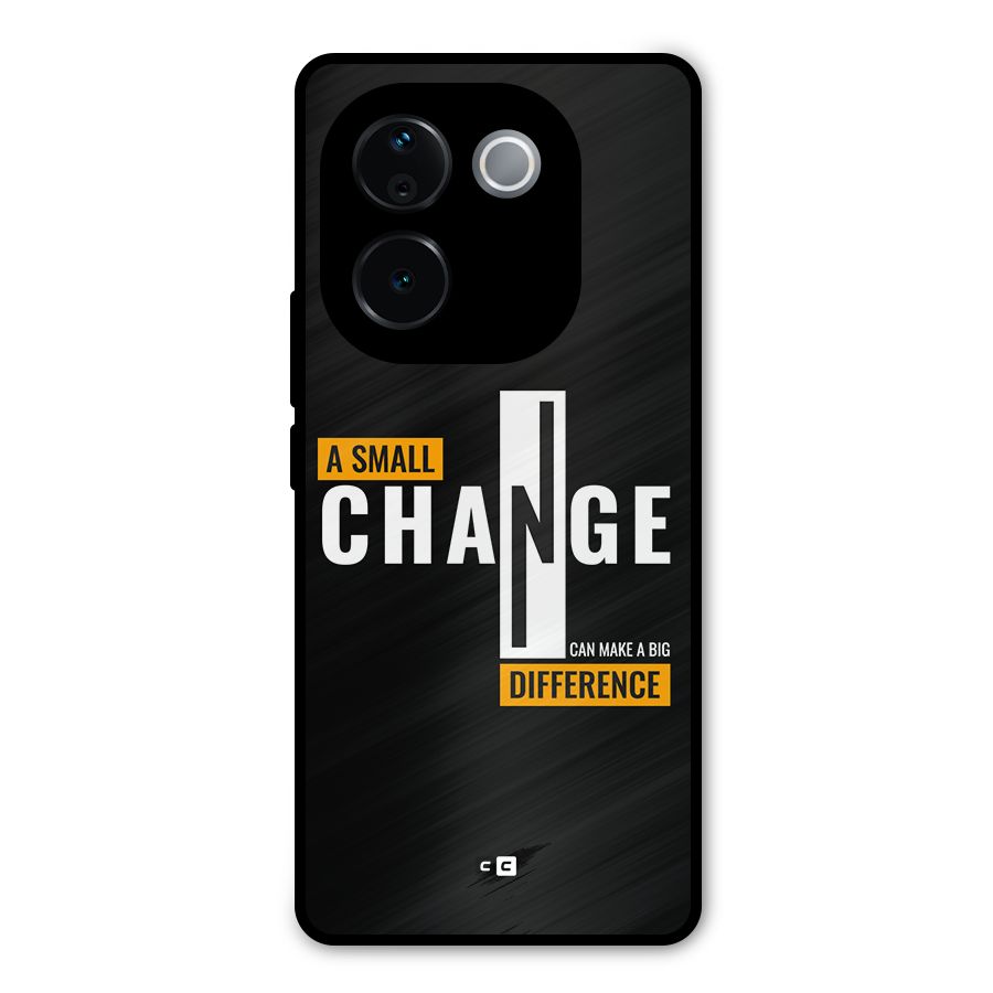 A Small Change Metal Back Case for iQOO Z9s Pro