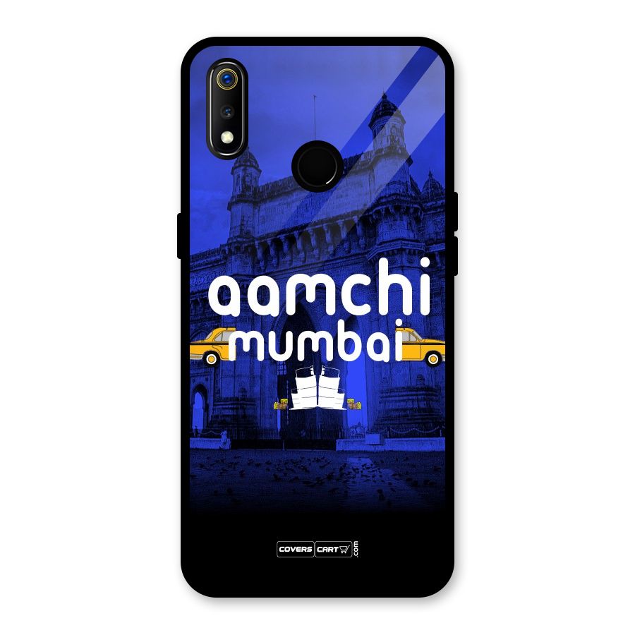 Aamchi Mumbai Glass Back Case for Realme 3i