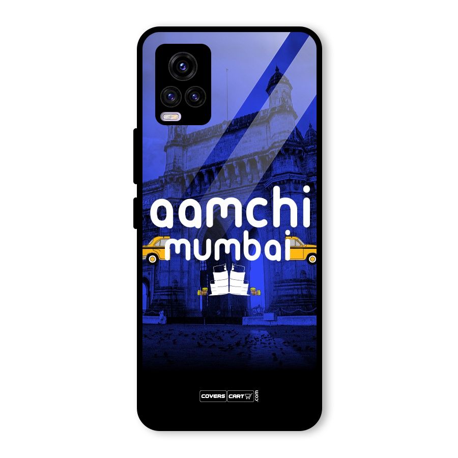 Aamchi Mumbai Glass Back Case for Vivo V20 2021