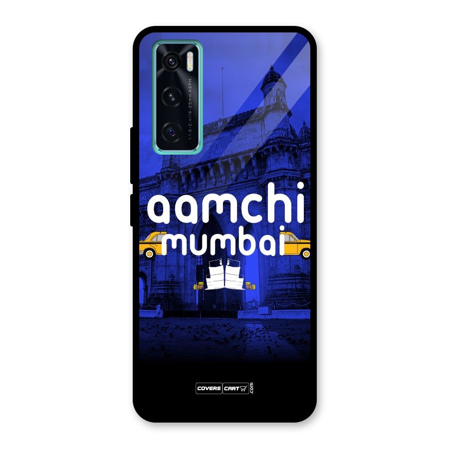 Aamchi Mumbai Glass Back Case for Vivo V20 SE