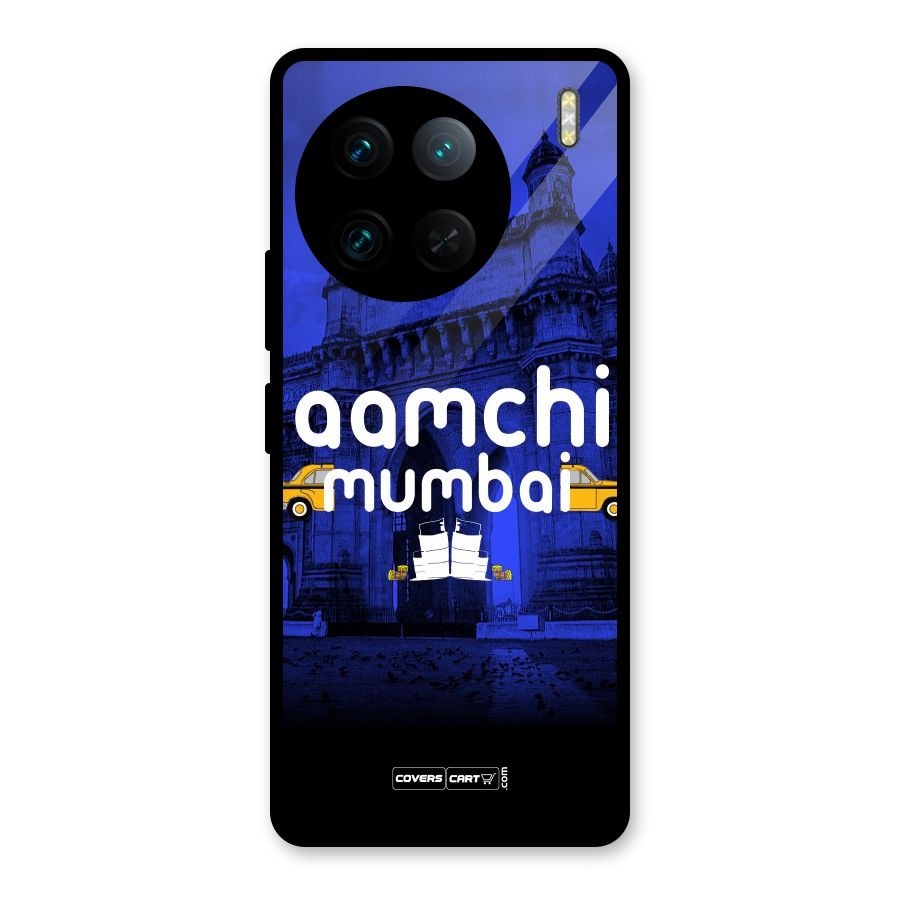 Aamchi Mumbai Glass Back Case for Vivo X90 Pro
