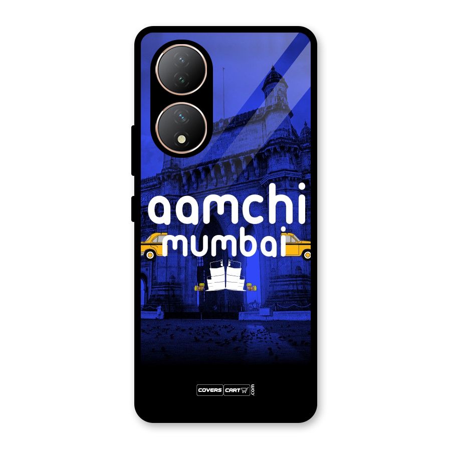 Aamchi Mumbai Glass Back Case for Vivo Y100A