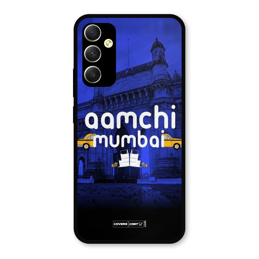 Aamchi Mumbai Metal Back Case for Galaxy A34