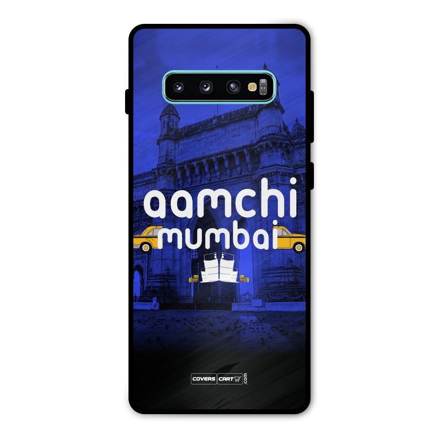 Aamchi Mumbai Metal Back Case for Galaxy S10 Plus