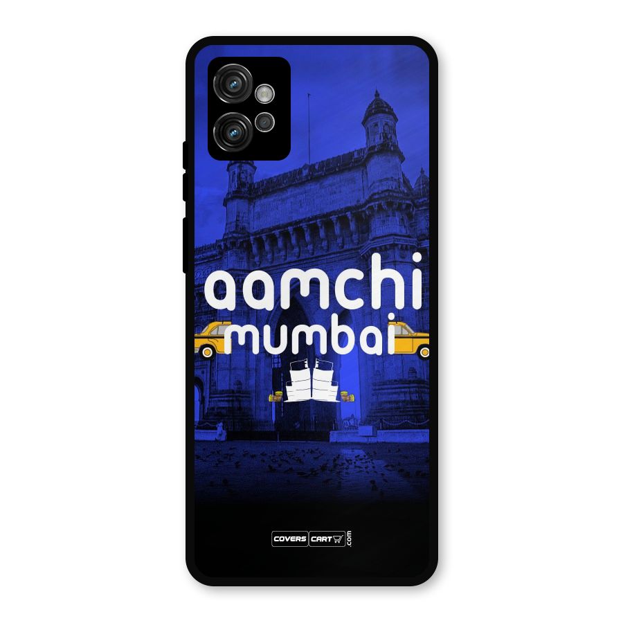 Aamchi Mumbai Metal Back Case for Moto G32
