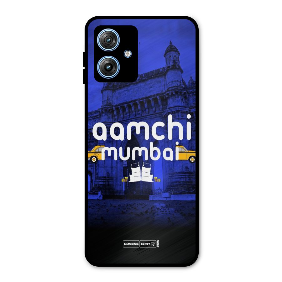 Aamchi Mumbai Metal Back Case for Moto G54