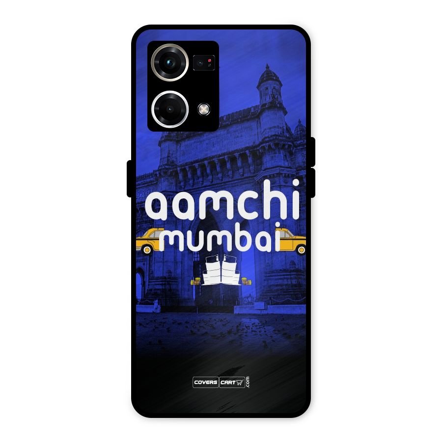 Aamchi Mumbai Metal Back Case for Oppo F21 Pro 4G