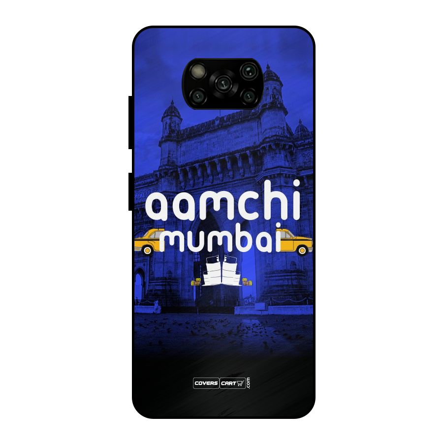 Aamchi Mumbai Metal Back Case for Poco X3