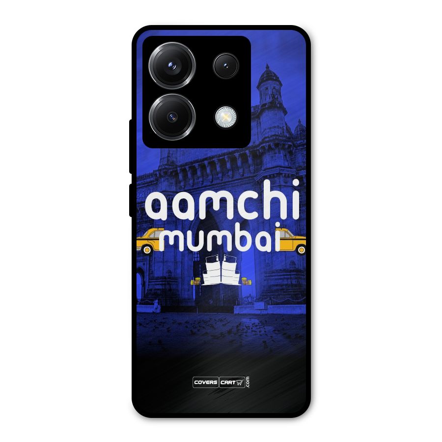 Aamchi Mumbai Metal Back Case for Poco X6