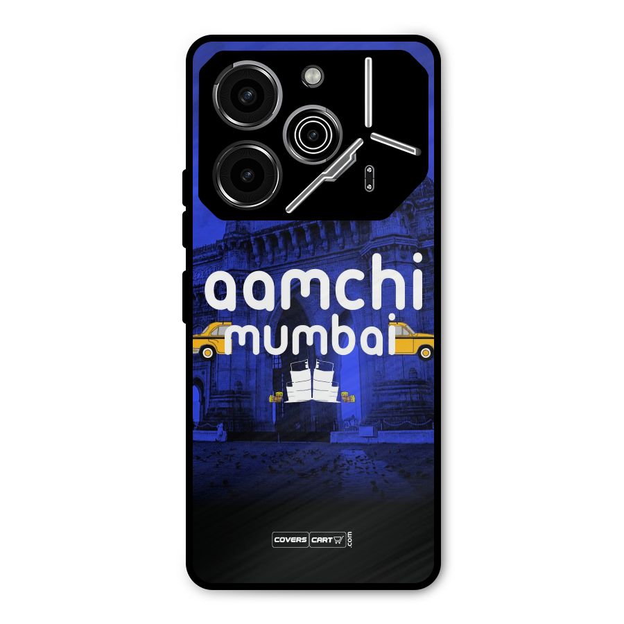 Aamchi Mumbai Metal Back Case for Tecno Pova 6 Pro
