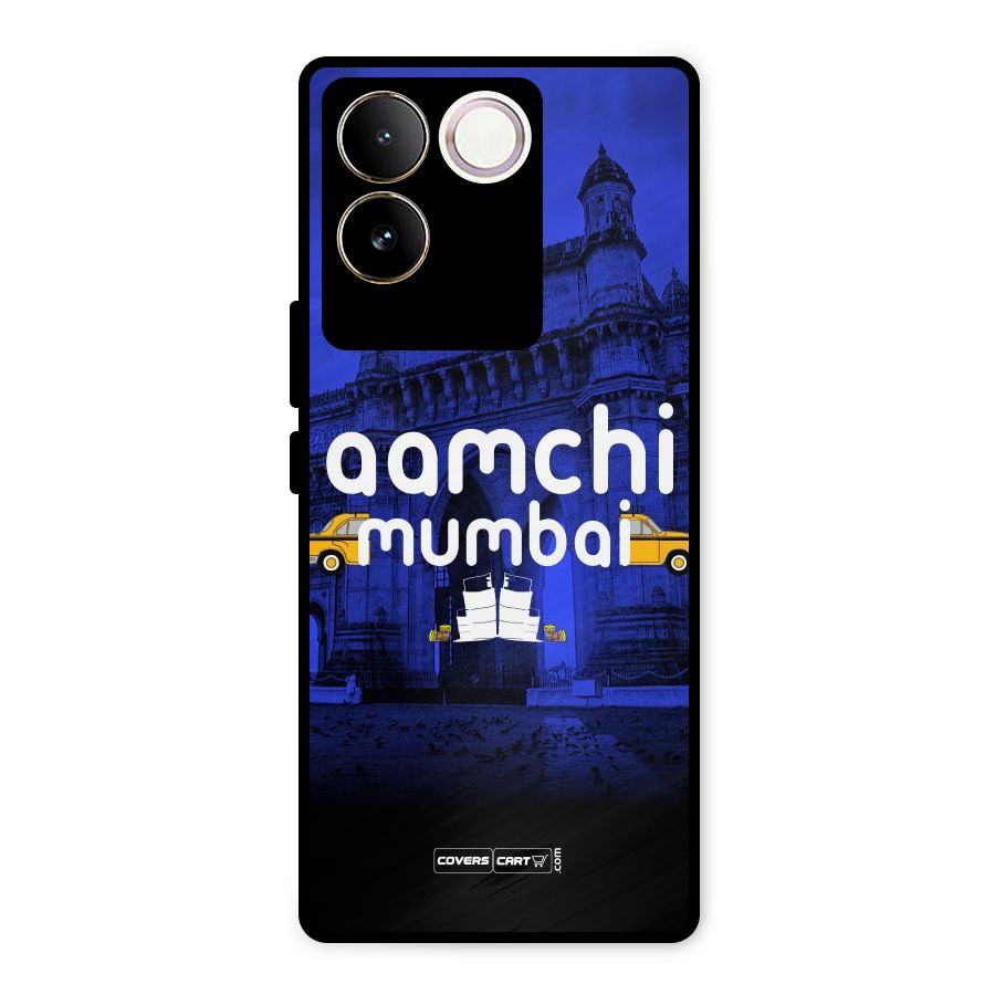 Aamchi Mumbai Metal Back Case for Vivo T2 Pro