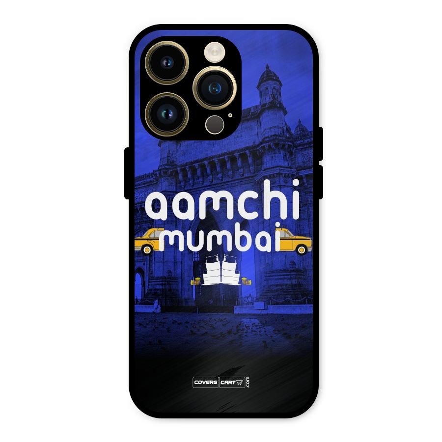 Aamchi Mumbai Metal Back Case for iPhone 14 Pro