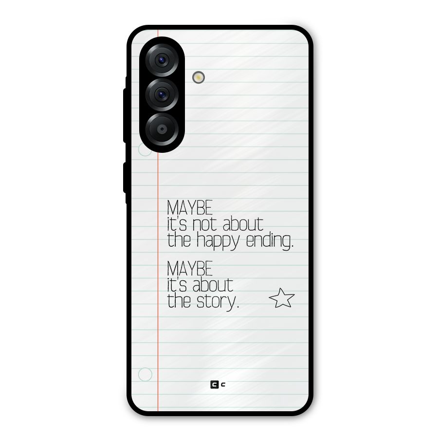 About Story Metal Back Case for Galaxy A56