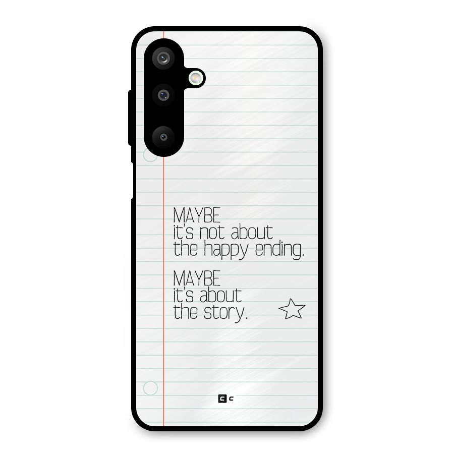 About Story Metal Back Case for Galaxy M16
