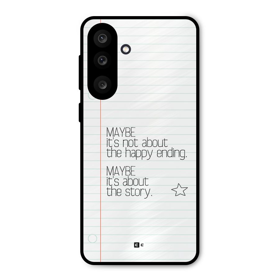 About Story Metal Back Case for Galaxy M56