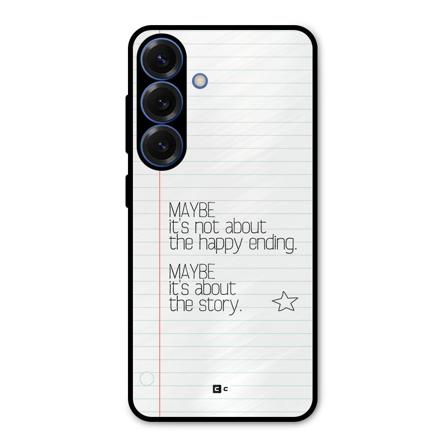 About Story Metal Back Case for Galaxy S25