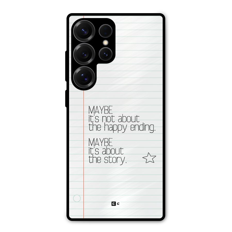 About Story Metal Back Case for Galaxy S25 Ultra