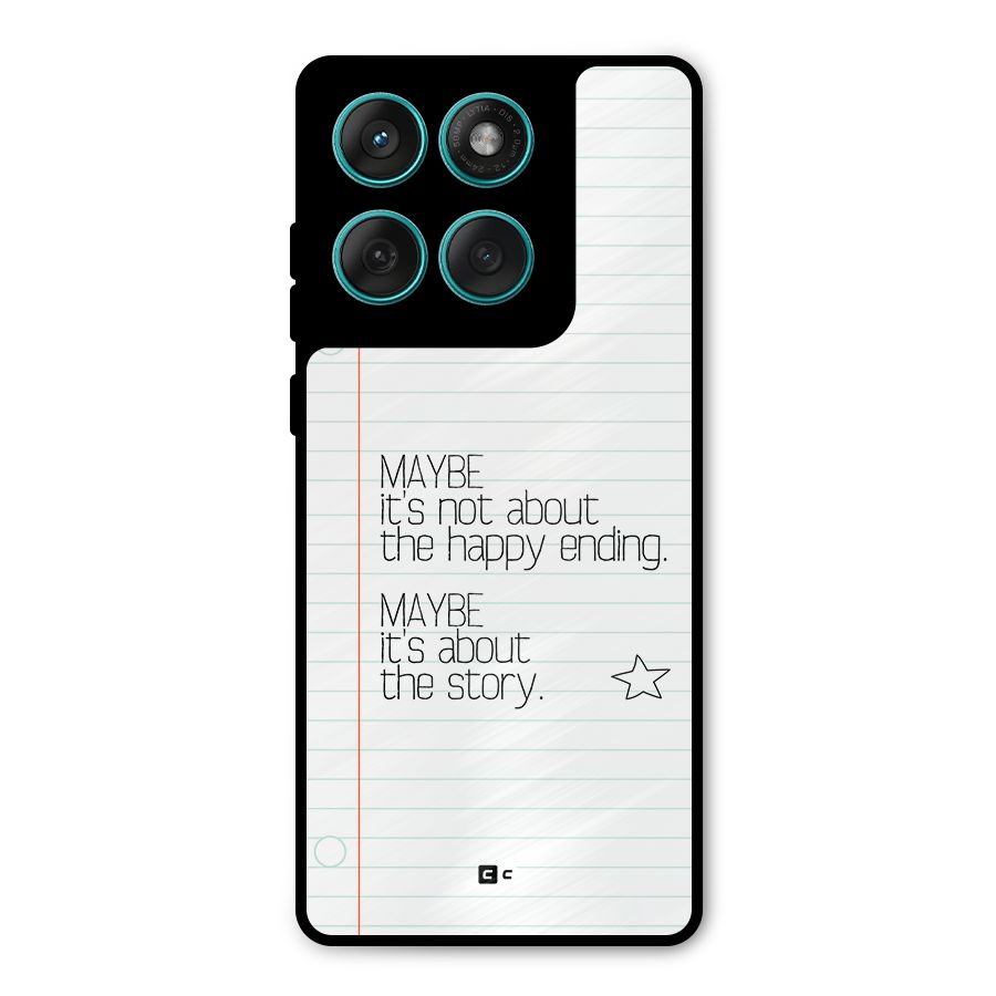 About Story Metal Back Case for Motorola Edge 60 Fusion
