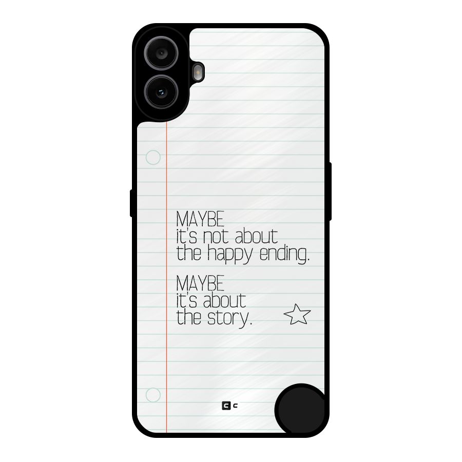 About Story Metal Back Case for Nothing CMF Phone 1