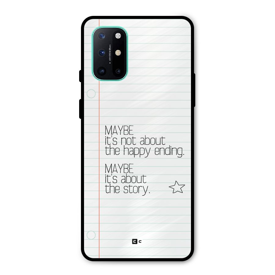 About Story Metal Back Case for OnePlus 8T
