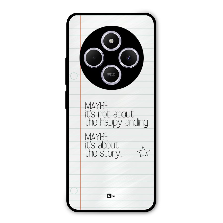 About Story Metal Back Case for Poco C75 5G