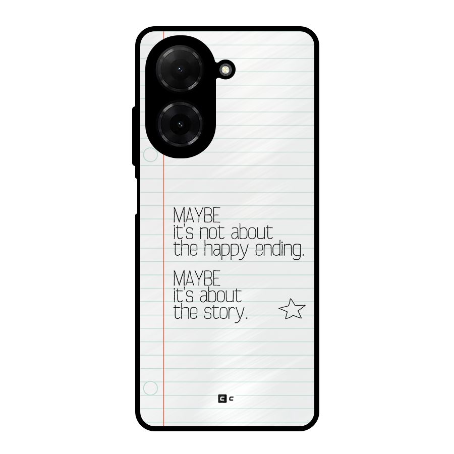 About Story Metal Back Case for Redmi A5 4G