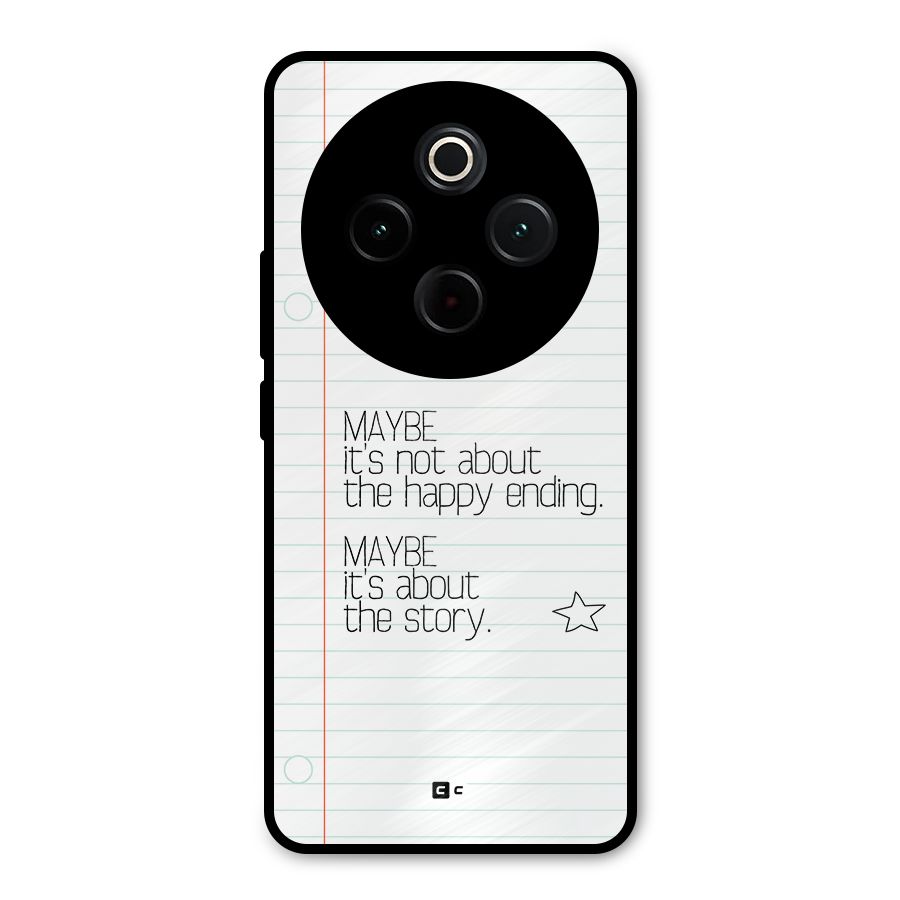 About Story Metal Back Case for Vivo T4