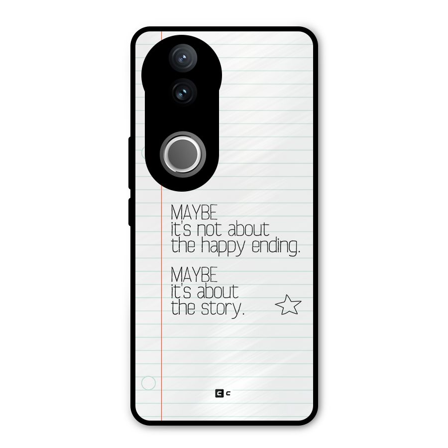 About Story Metal Back Case for Vivo V50e